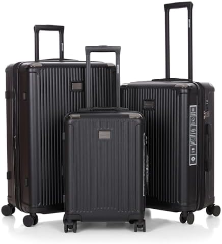 Amazon.com | ROBERTO CAVALLI LOGO Luxury 3 Piece Luggage Set